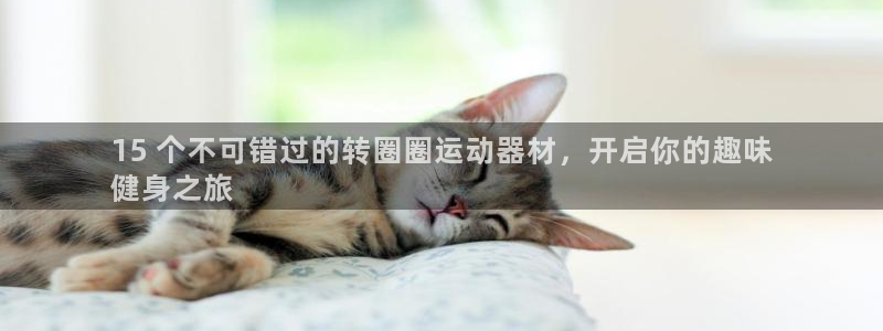 意昂平台体育：15 个不可错过的转圈圈运动器材，开启