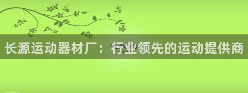 意昂体育3招商电话是多少号码：长源运动器材厂：行业领