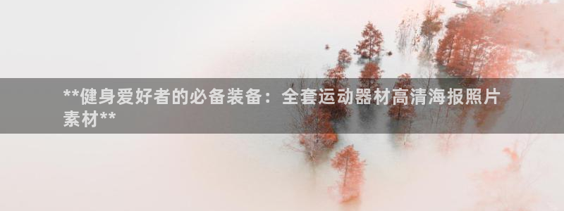 意昂3科技：**健身爱好者的必备装备：全套运动器材高