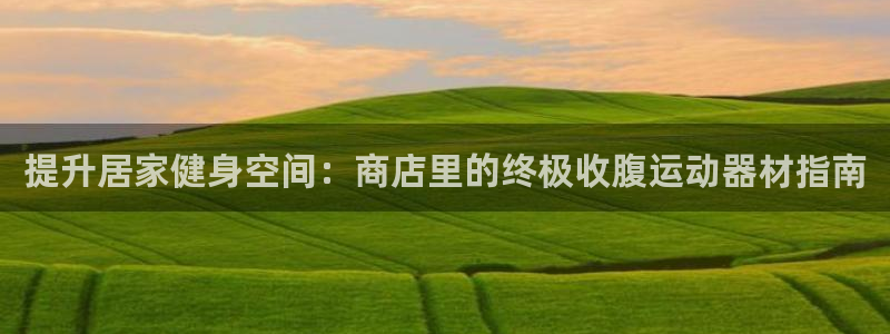 意昂3神州：提升居家健身空间：商店里的终极收腹运动器