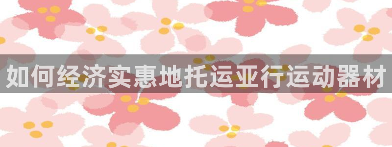 德国意昂3集团：如何经济实惠地托运亚行运动器材