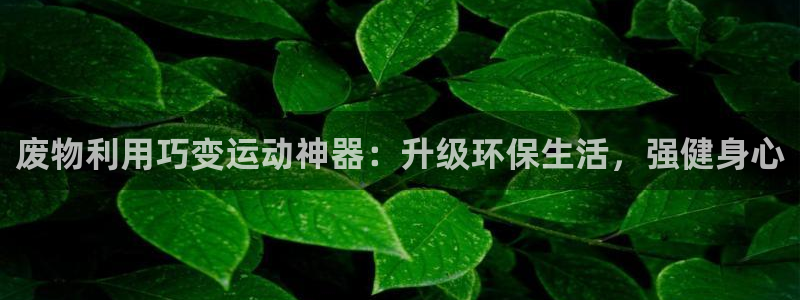意昂体育3招商电话号码：废物利用巧变运动神器：升级环