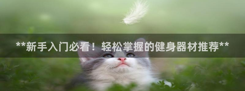 意昂体育3平台：**新手入门必看！轻松掌握的健身器材