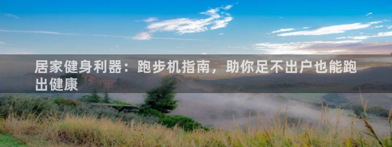 意昂体育3招商电话：居家健身利器：跑步机指南，助你足