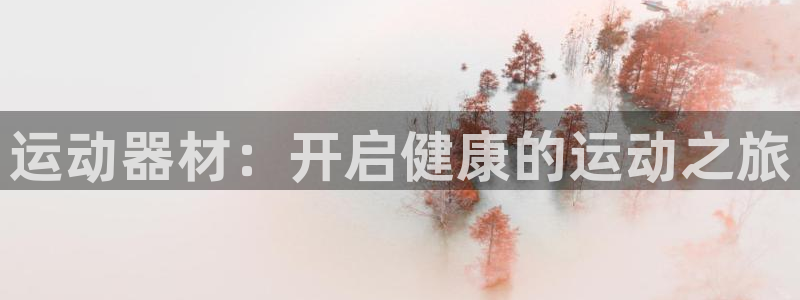 海南意昂体育3发展怎么样：运动器材：开启健康的运动之
